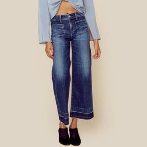 AGOLDE June Wide Leg Ankle Sailor Culotte Jeans size 25